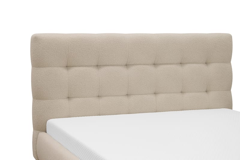 Teddi Sängram inkl. Madrass 120x200 cm - Beige - Möbler - Sovrum - Sängar - Komplett Sängpaket