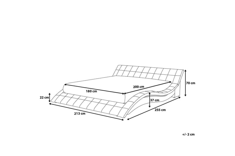 VICHY Vattensäng 180|200 cm - Möbler - Sovrum - Sängar - Dubbelsängar