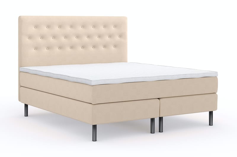 Wega Kontinentalsäng 210x210 cm Beige - Möbler - Sovrum - Sängar - Kontinentalsängar