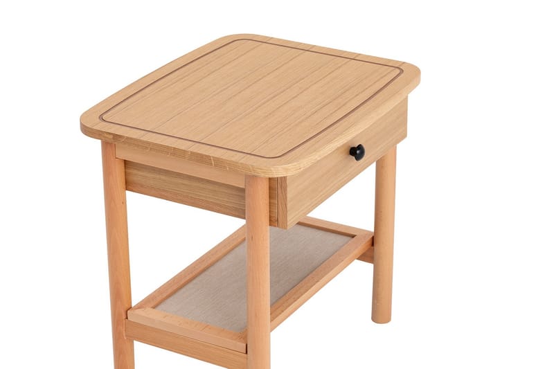 OUVERGATE Sängbord 55 cm Natural/Trä - Möbler - Sovrum - Sängbord