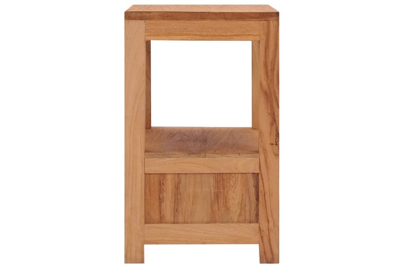 Sängbord 40x30x50 cm massiv teak - Brun - Möbler - Sovrum - Sängbord