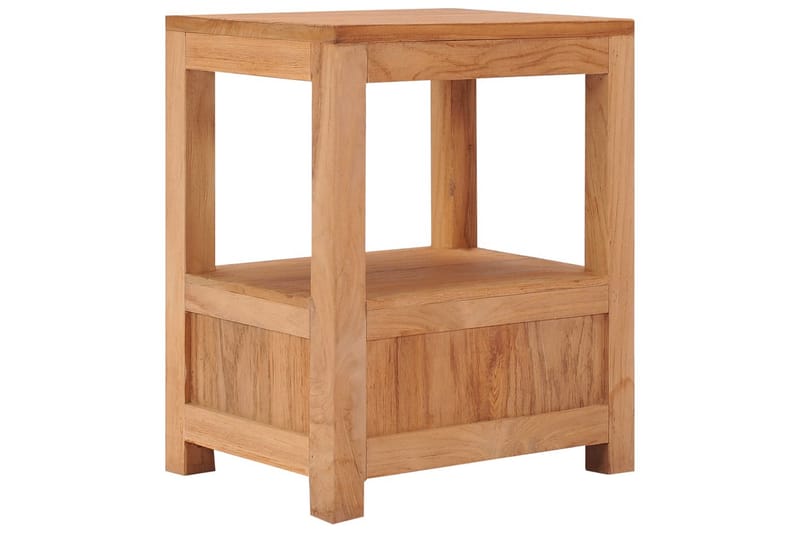 Sängbord 40x30x50 cm massiv teak - Brun - Möbler - Sovrum - Sängbord