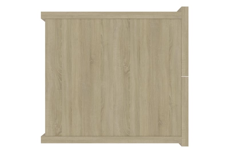 Sängbord sonoma ek 40x30x30 cm spånskiva - Beige - Möbler - Sovrum - Sängbord