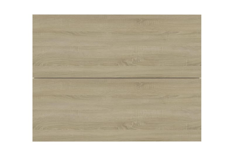 Sängbord sonoma ek 40x30x30 cm spånskiva - Beige - Möbler - Sovrum - Sängbord