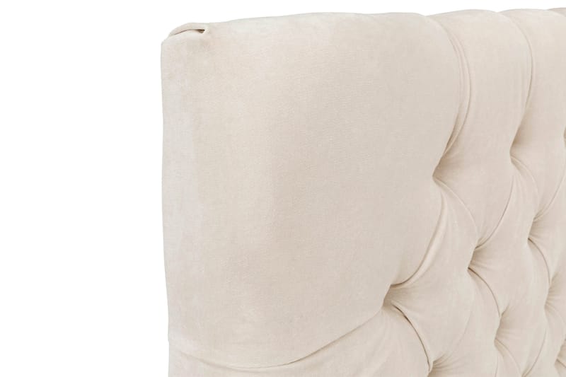 GRAND XL Sänggavel 105 Sammet Beige - Möbler - Sovrum - Sänggavlar