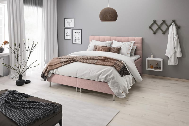 WEYBURN Sänggavel 120 cm Rosa - Möbler - Sovrum - Sänggavlar