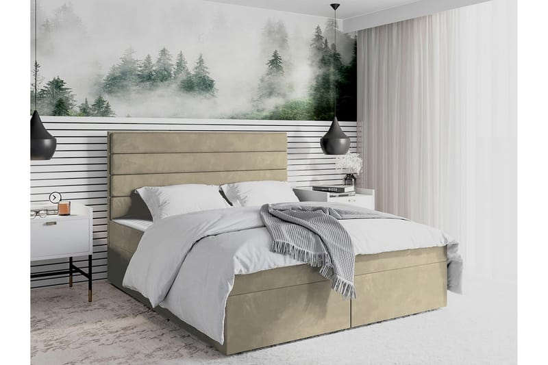 Bandon Sängram 180x200 cm Beige Creme - Möbler - Sovrum - Sängram & sängstomme