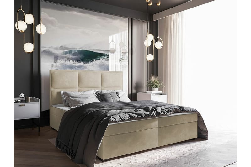 Bandon Sängram 180x200 cm Beige - Möbler - Sovrum - Sängram & sängstomme