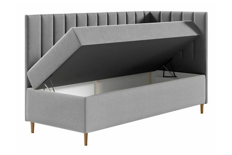 Boisdale Sängram 100x200 cm Beige/Vit - Möbler - Sovrum - Sängram & sängstomme