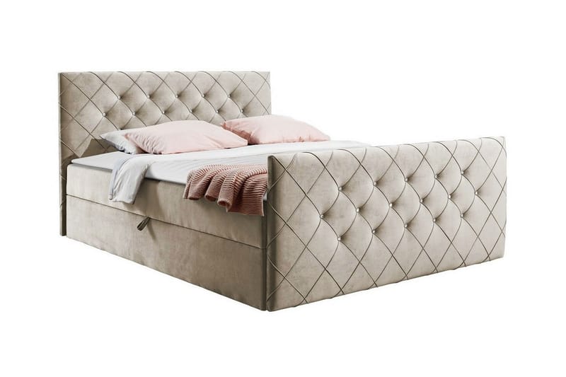 Boisdale Sängram 120x200 cm Beige - Möbler - Sovrum - Sängram & sängstomme