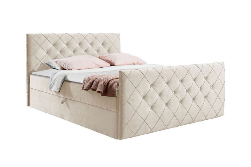 Boisdale Sängram 120x200 cm Beige - Möbler - Sovrum - Sängram & sängstomme