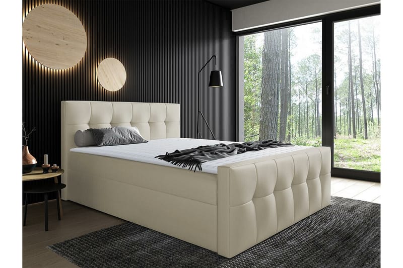 Boisdale Sängram 140x200 cm Beige - Möbler - Sovrum - Sängram & sängstomme