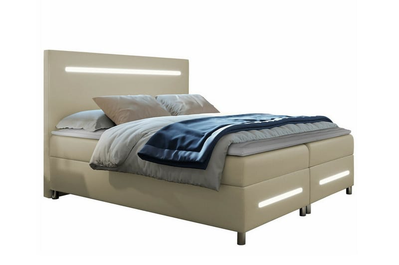 Boisdale Sängram 160x200 cm Beige - Möbler - Sovrum - Sängram & sängstomme