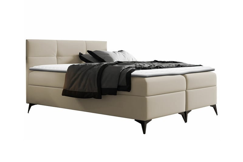 Boisdale Sängram 200x200 cm Beige - Möbler - Sovrum - Sängram & sängstomme