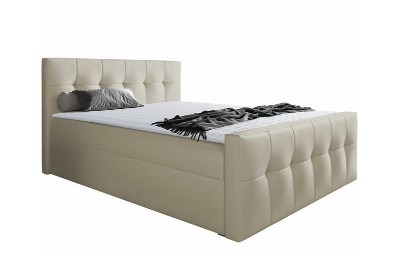 Boisdale Sängram 200x200 cm Beige - Möbler - Sovrum - Sängram & sängstomme