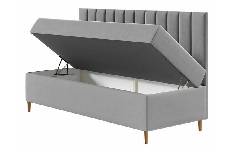 Boisdale Sängram 90x200 cm Beige/Vit - Möbler - Sovrum - Sängram & sängstomme