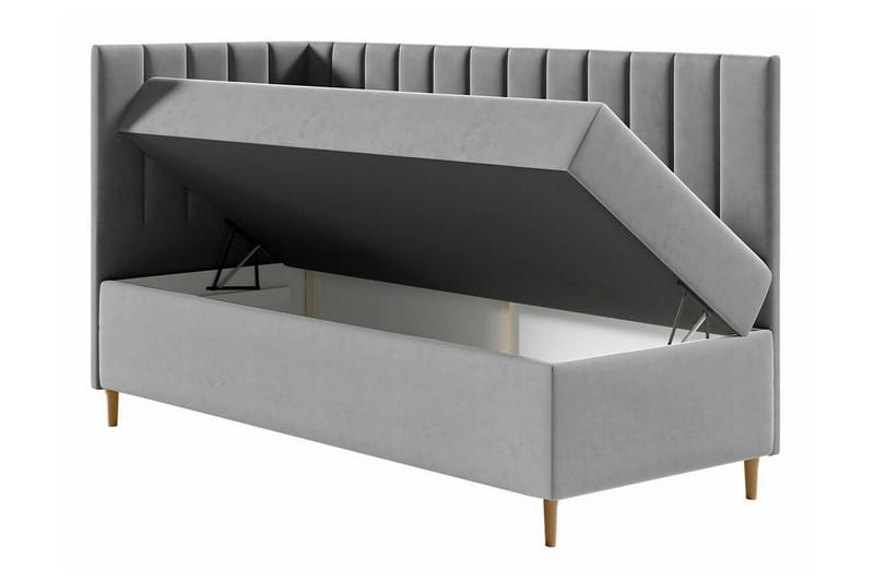 Boisdale Sängram 90x200 cm Beige/Vit - Möbler - Sovrum - Sängram & sängstomme