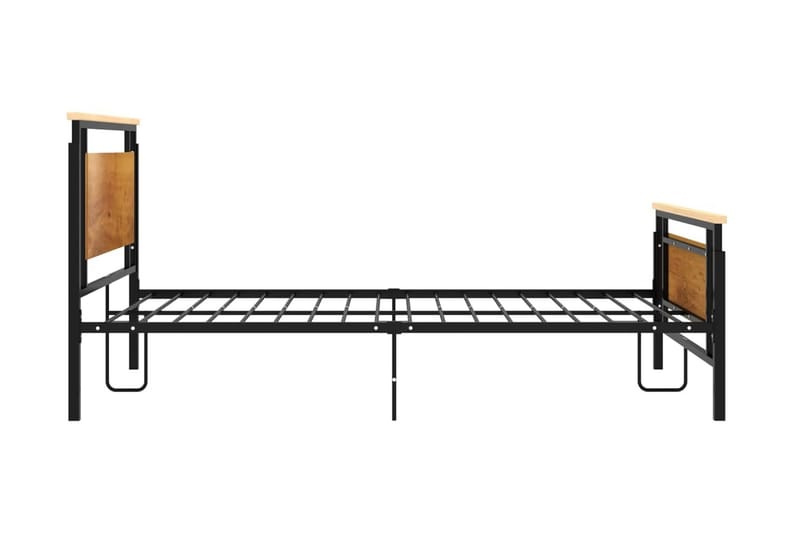 Sängram metall 120x200 cm - Svart - Möbler - Sovrum - Sängram & sängstomme