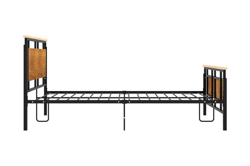 Sängram metall 140x200 cm - Svart - Möbler - Sovrum - Sängram & sängstomme