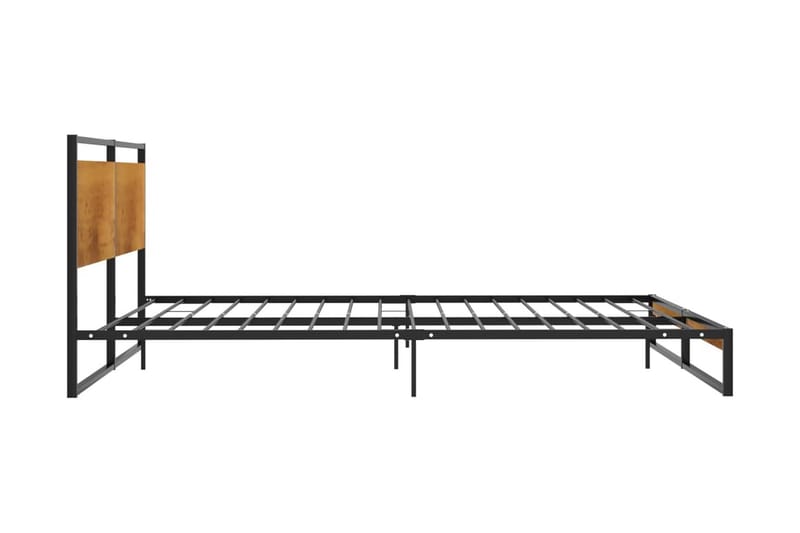 Sängram metall 140x200 cm - Svart - Möbler - Sovrum - Sängram & sängstomme