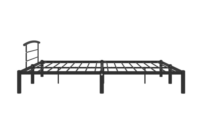 Sängram svart metall 180x200 cm - Svart - Möbler - Sovrum - Sängram & sängstomme