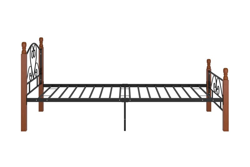 Sängram svart metall 90x200 cm - Svart - Möbler - Sovrum - Sängram & sängstomme