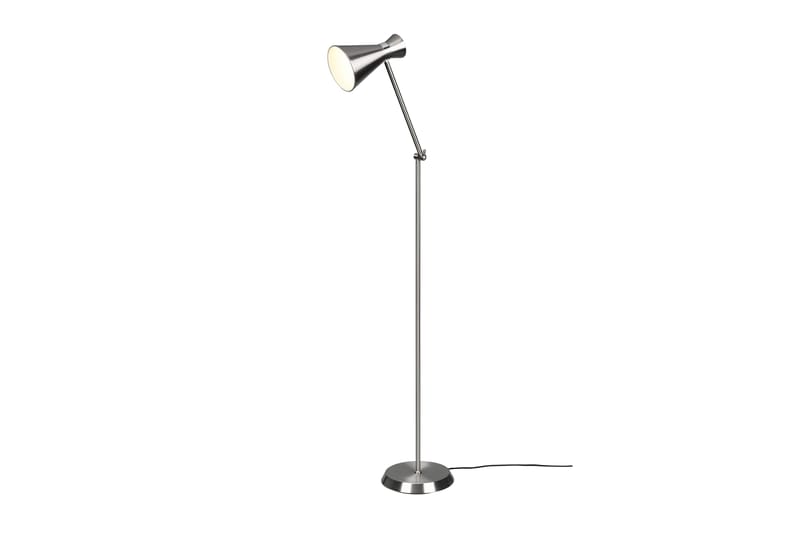 ENZO Golvlampa E27 Borstad Stål - Trio Lighting - Möbler - Sovrum - Sovrumslampa