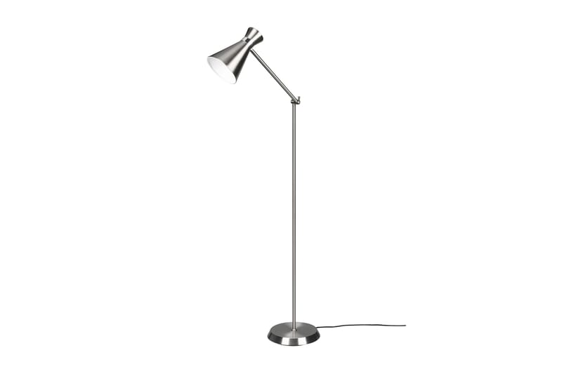 ENZO Golvlampa E27 Borstad Stål - Trio Lighting - Möbler - Sovrum - Sovrumslampa