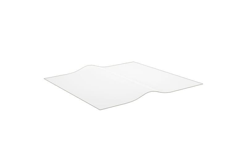 Bordsskydd genomskinligt 80x80 cm 2 mm PVC - Transparent - Möbler - Tillbehör & accessoarer - Bordstillbehör