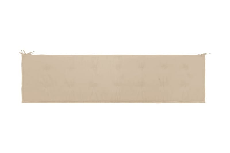 Dyna för för trädgårdsbänk beige 200x50x3 cm - Beige - Möbler - Tillbehör & accessoarer - Tillbehör stolar