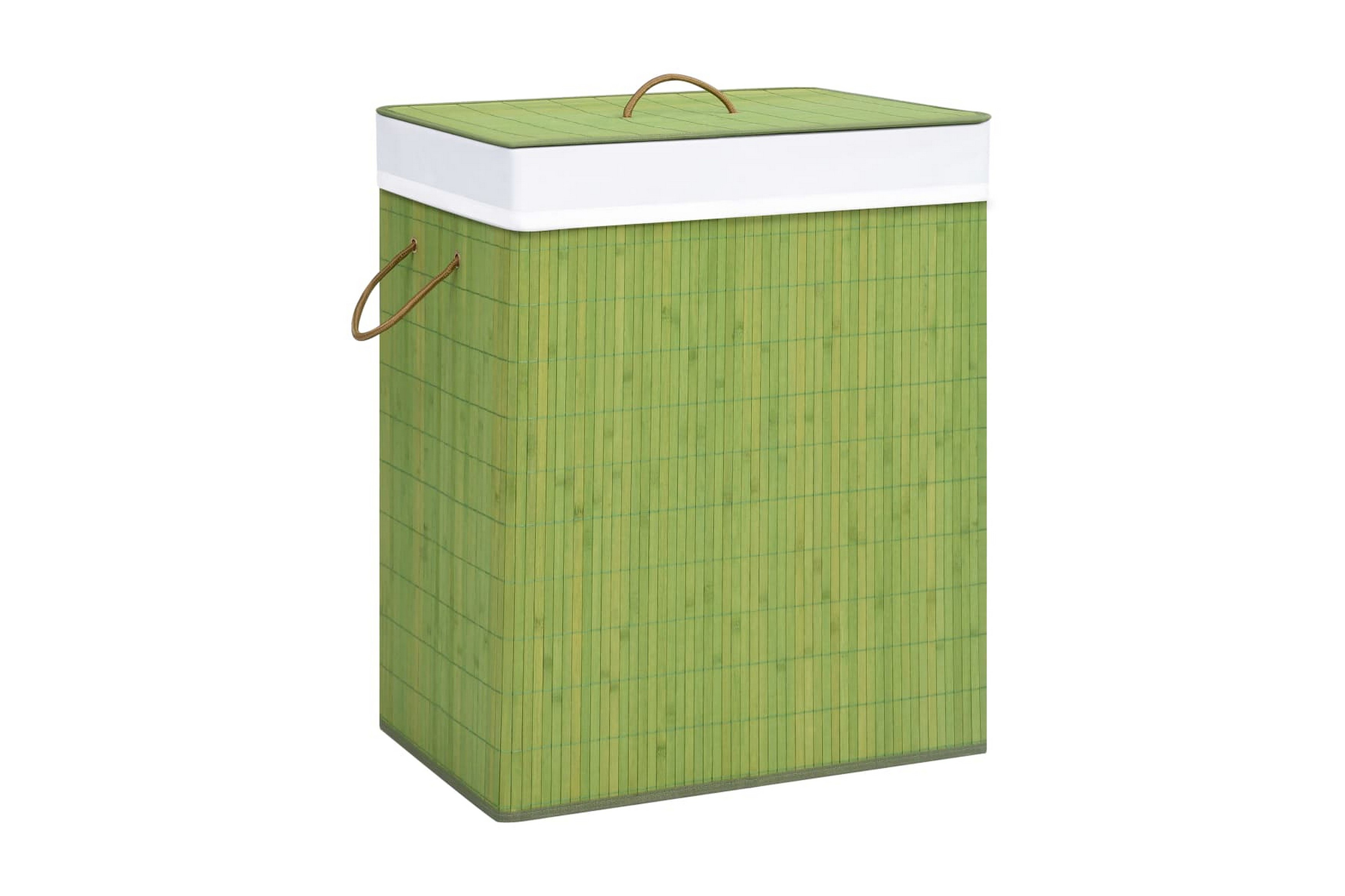 Be Basic Tvättkorg bambu grön 83 L – Grön