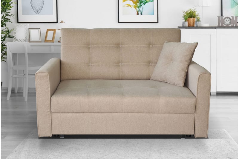 DACKE Bäddsoffa - Beige - Möbler - Vardagsrum - Bäddsoffor - 2-sits bäddsoffa