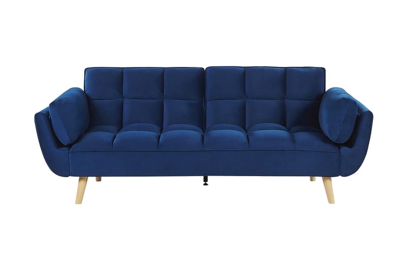 HEDNER 3-sits Bäddsoffa Sammet/Mörkblå - Möbler - Vardagsrum - Bäddsoffor - 3-sits bäddsoffa