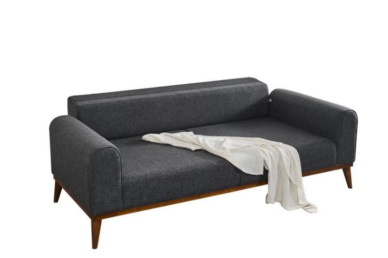 Akio Bäddsoffa 4-sits Antracit - Möbler - Vardagsrum - Bäddsoffor - 4-sits bäddsoffa