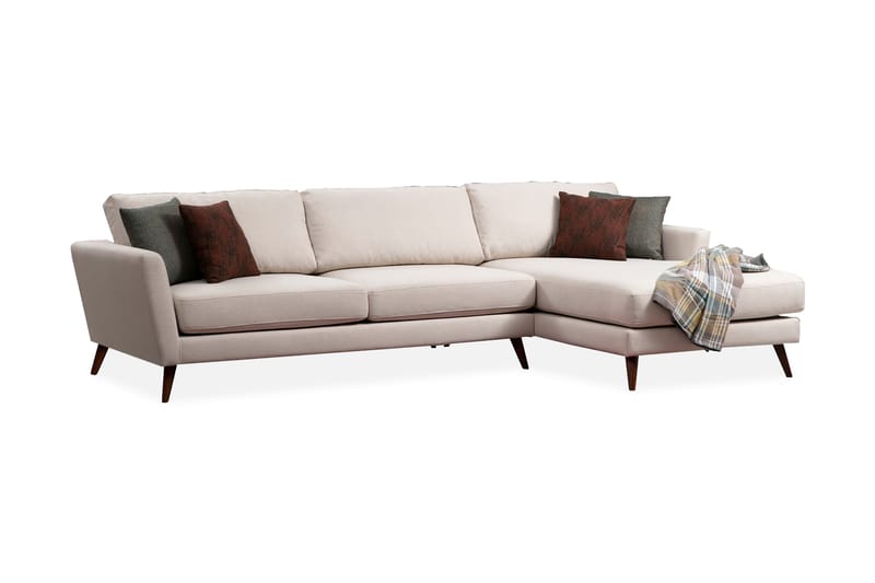 CHAVALER Divanbäddsoffa Beige - Möbler - Vardagsrum - Bäddsoffor - Bäddsoffa divan