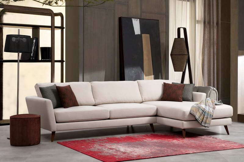 CHAVALER Divanbäddsoffa Beige - Möbler - Vardagsrum - Bäddsoffor - Bäddsoffa divan