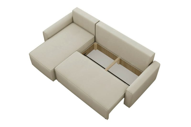 Bandon 3-sits Hörnbäddsoffa Beige - Möbler - Vardagsrum - Bäddsoffor - Hörnbäddsoffa