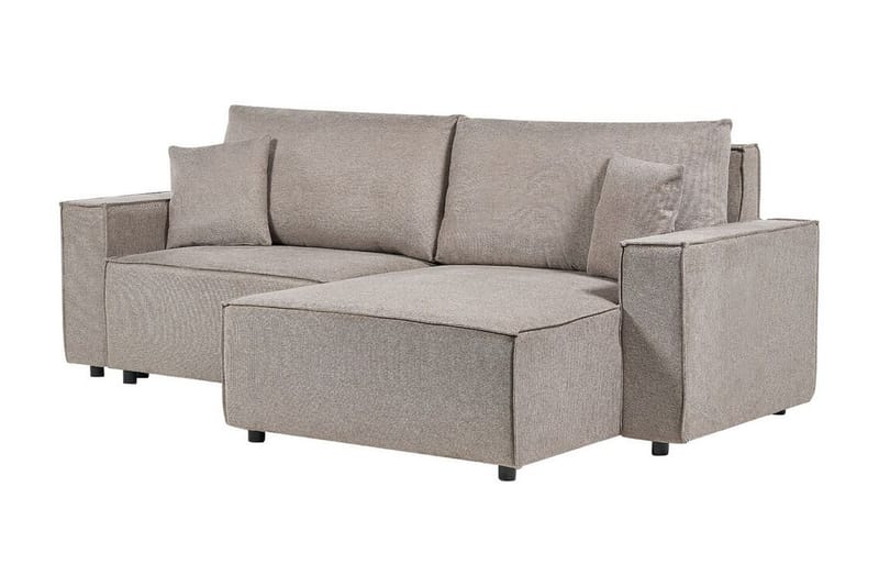 Brian Hörnbäddsoffa 3-sits - Taupe - Möbler - Vardagsrum - Bäddsoffor - Hörnbäddsoffa