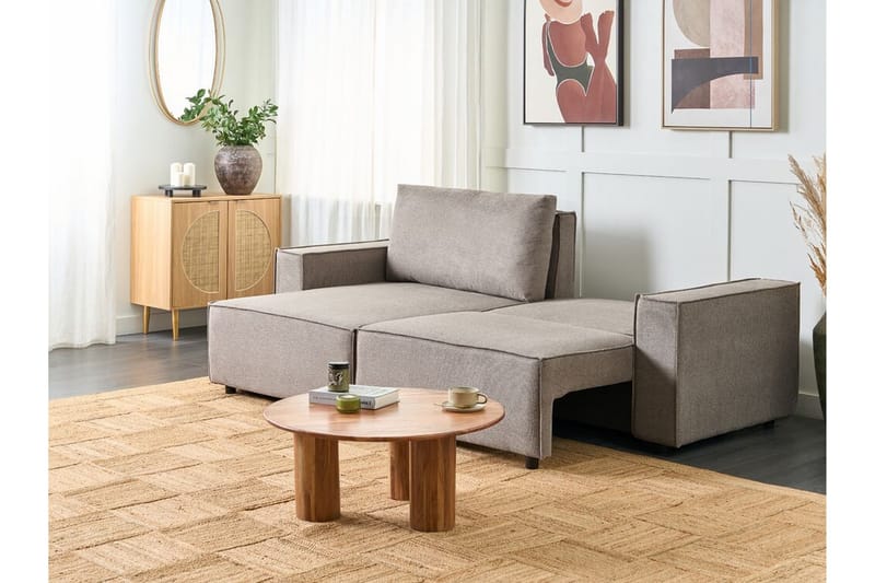 Brian Hörnbäddsoffa 3-sits - Taupe - Möbler - Vardagsrum - Bäddsoffor - Hörnbäddsoffa