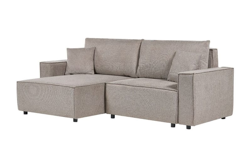 Brian Hörnbäddsoffa 3-sits - Taupe - Möbler - Vardagsrum - Bäddsoffor - Hörnbäddsoffa