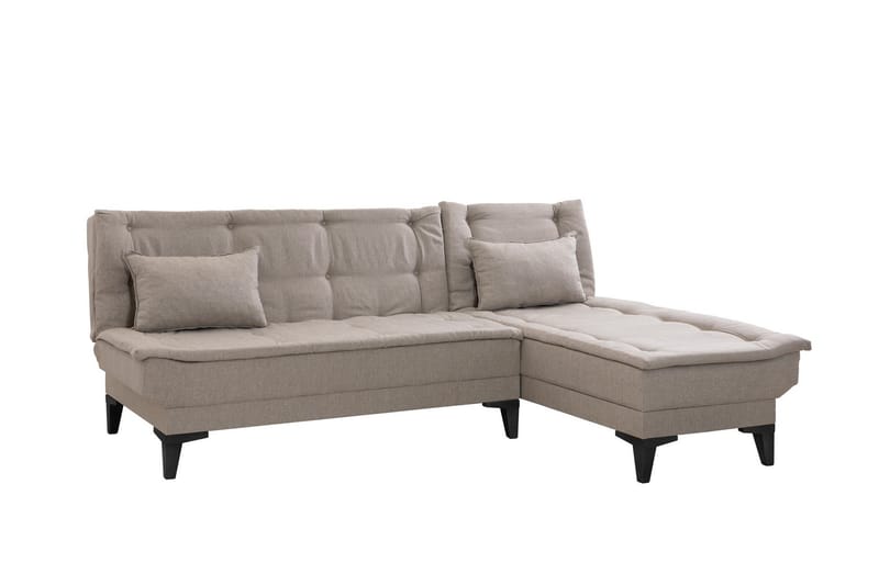 Bunnythorpe Bäddsoffa m. Divan 4-sits Beige - Möbler - Vardagsrum - Bäddsoffor