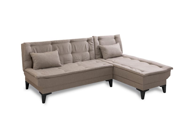 Bunnythorpe Bäddsoffa m. Divan 4-sits Beige - Möbler - Vardagsrum - Bäddsoffor