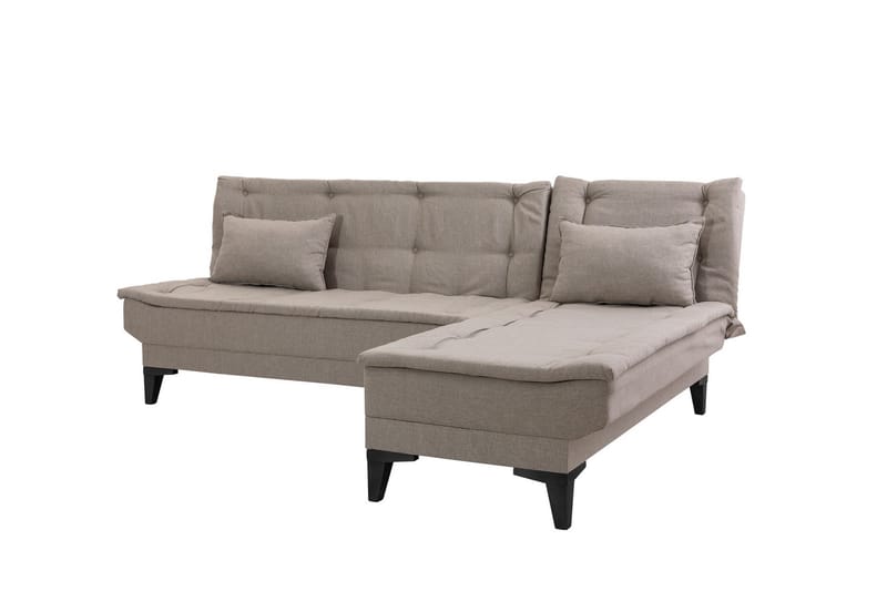 Bunnythorpe Bäddsoffa m. Divan 4-sits Beige - Möbler - Vardagsrum - Bäddsoffor