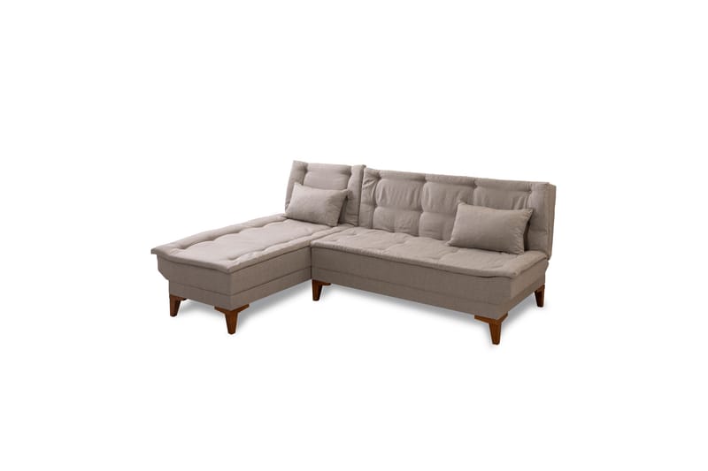 Bunnythorpe Bäddsoffa m. Divan 4-sits Beige - Möbler - Vardagsrum - Bäddsoffor