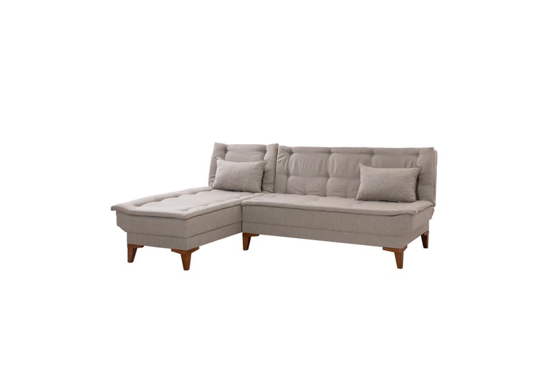 Bunnythorpe Bäddsoffa m. Divan 4-sits Beige - Möbler - Vardagsrum - Bäddsoffor