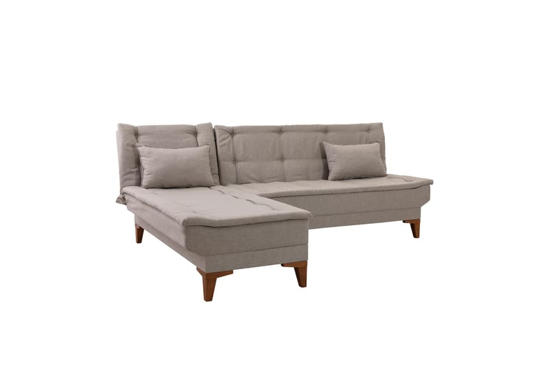 Bunnythorpe Bäddsoffa m. Divan 4-sits Beige - Möbler - Vardagsrum - Bäddsoffor