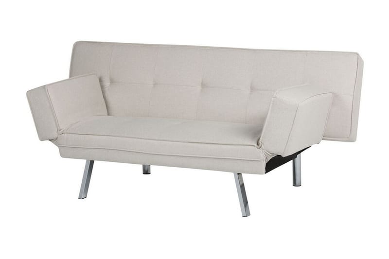 Cathleen Bäddsoffa 3-sits - Beige/Silver - Möbler - Vardagsrum - Bäddsoffor