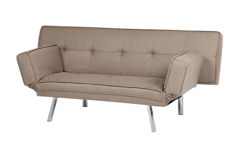 Cathleen Bäddsoffa 3-sits - Brun/Silver - Möbler - Vardagsrum - Bäddsoffor