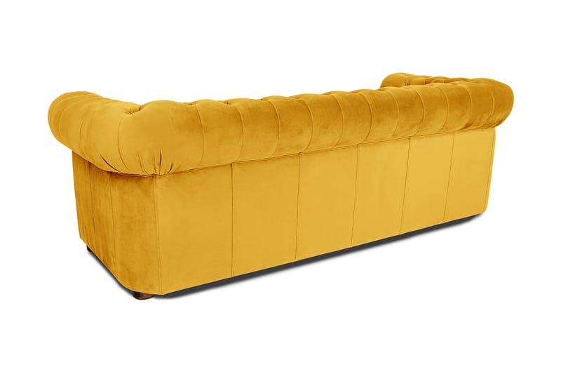 CHESTERFIELD DELUXE bäddsoffa 3-sits Gul - Möbler - Vardagsrum - Bäddsoffor