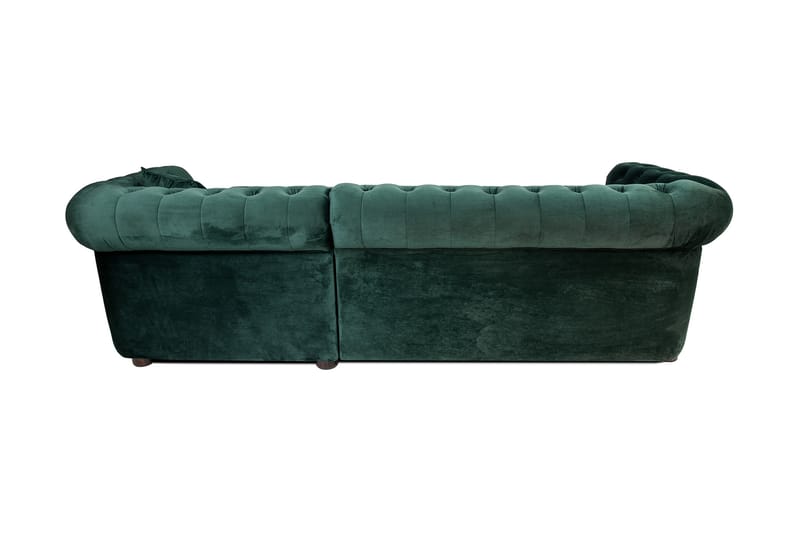 Chesterfield Kristine Bäddsoffa m. Divan Mörkgrön - Möbler - Vardagsrum - Bäddsoffor